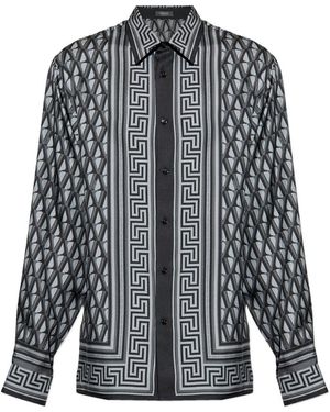 Versace Silk Shirt - Black