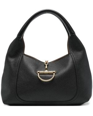 Gucci Horsebit Handle Tote Bag - Black