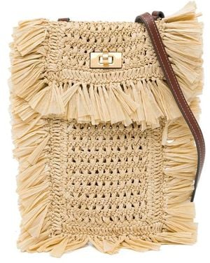Anya Hindmarch Crossbody Bag Satchels & Cross Body - Natural