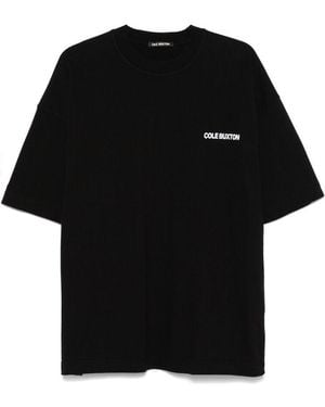 Cole Buxton Cotton T Shirts - Black