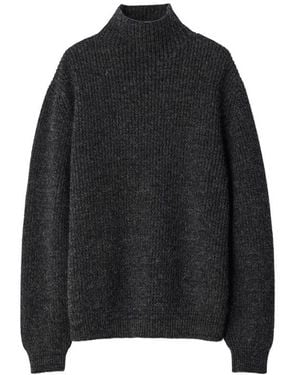 Lemaire High-Neck Jumper - Black