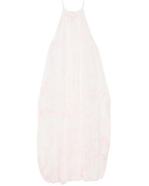 CFCL Plissé Sleeveless Midi Dress - White