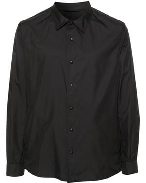 Eraldo Lightweight Shell Shirt - Black