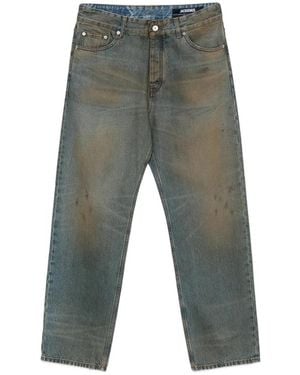 Jacquemus The Berger De-Nîmes Denim Trousers - Grey