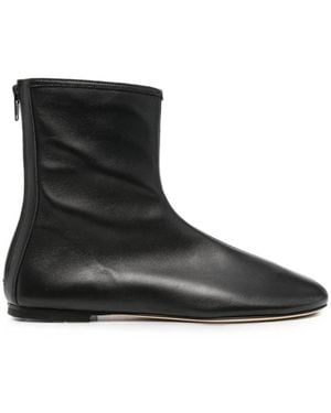 Dear Frances Zip-Fastening Ankle Boots - Black