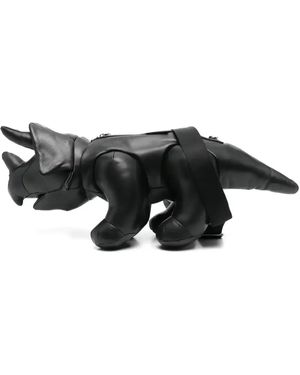 Maison Mihara Yasuhiro Rhino-Shaped Cross Body Bag - Black
