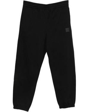 Calvin Klein Logo-Patch Track Pants - Black