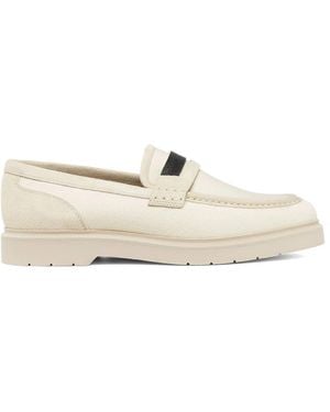 Brunello Cucinelli Monili-Detail Loafers - Natural
