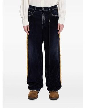 Ann Demeulemeester Wide-Leg Jeans - Blue