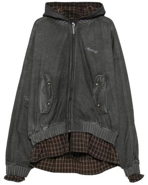 MADFRENZY Hooded Jacket - Grey
