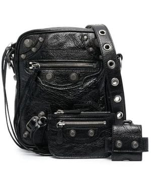 Balenciaga Le Cagole Messenger Bag - Black