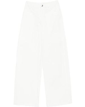 Viktoria Chan Amit Wide-Leg Trousers - White