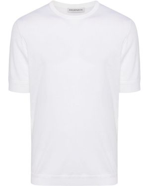 GOES BOTANICAL Knitted Merino T-Shirt - White