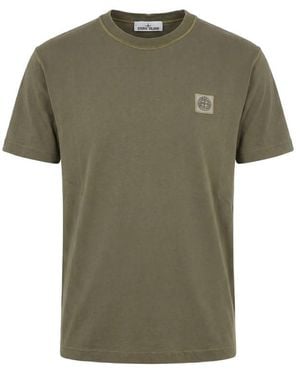 Stone Island T-Shirts & Vests - Green