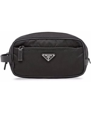 Prada Re-Nylon Wash Bag - Black