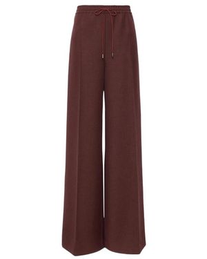 Max Mara Wide Trousers - Brown