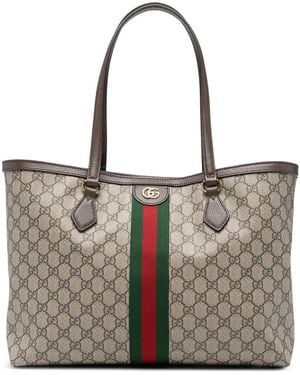Gucci Neutrals Tote Bags - Metallic