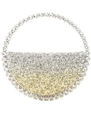 L'ALINGI Eternity Glitter Eternity Clutch Bag - Metallic