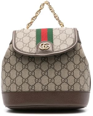 Gucci Mini Ophidia Backpack - Grey