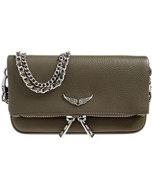 Zadig & Voltaire Rock Mini Clutch - Green