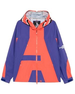 A Bathing Ape Hooded Lightweight Jacket - Blue