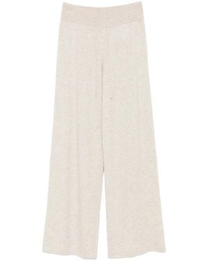 Lisa Yang Elasticated-Waist Pants - Natural