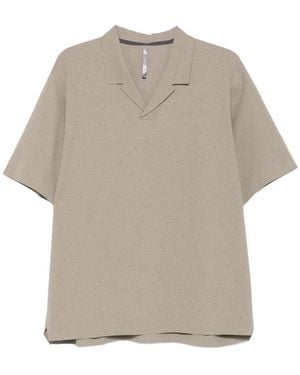 Veilance Metron Short-Sleeve Polo Shirt - Gray