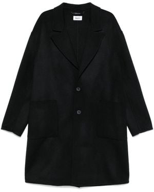 Eraldo Virgin Wool Coat - Black