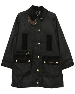 Barbour Icons Beaufort Patchwork Coat - Black