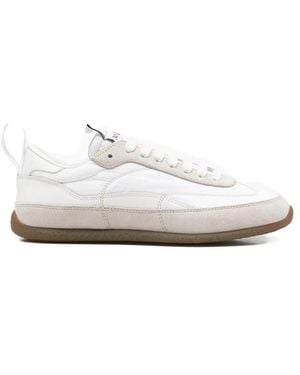 McQueen Ec1 Lace-Up Trainers - White