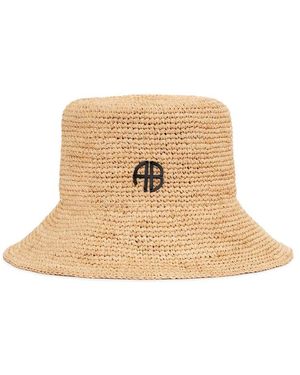 Anine Bing Cap Raffia - Natural