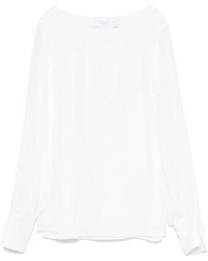 DE SANTIS Silk Blouse - White