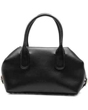 THEMOIRÈ Small Talia Buckle-Detail Tote Bag - Black