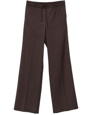 Berwich Patrizia Drawstring-Fastening Pants - Brown