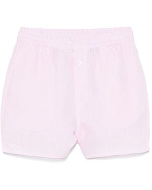 Riviera Linen Shorts - Pink