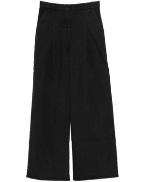 THE GARMENT Pleat-Detail Pants - Black