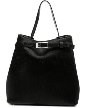 Elleme Small Belt Tote Bag - Black