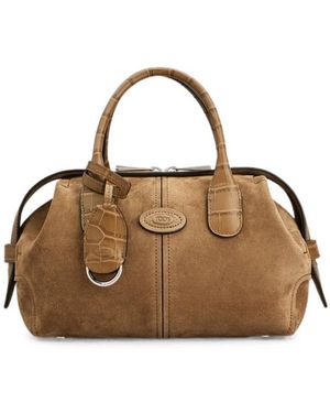 Tod's Neutrals Tote Bags - Brown