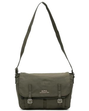 A.P.C. Messenger Bags - Black