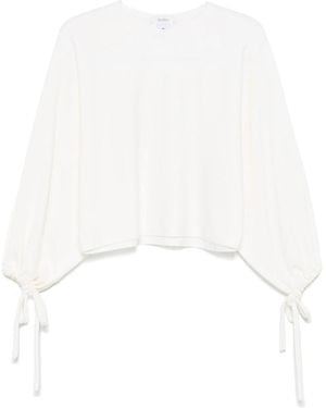 Max Mara Wool Blouse - White
