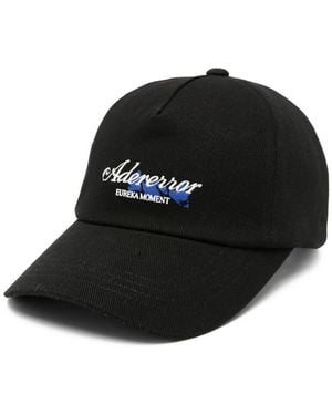 Adererror Embroidered-Logo Baseball Cap - Black