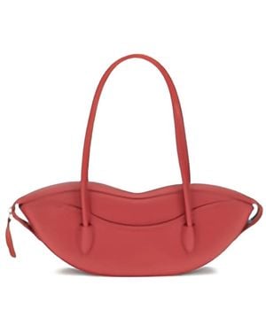 Fiorucci Lips Zip Tote Bag - Red