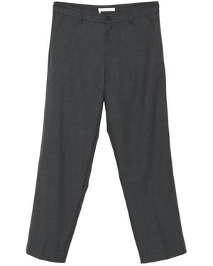 Samsøe & Samsøe Straight-Leg Pants - Gray