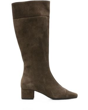CAREL PARIS Suede Malaga Boots - Brown