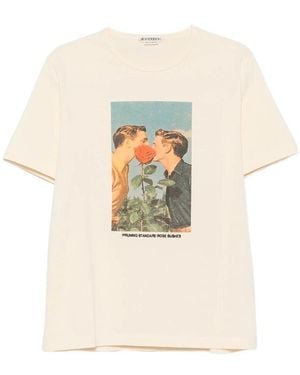 JW Anderson Graphic-Print T-Shirt - White