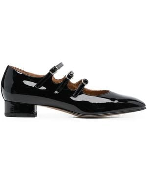 CAREL PARIS 30Mm Patent Leather Court Shoes - Black