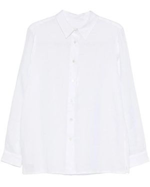 Riviera Button-Fastening Shirt - White