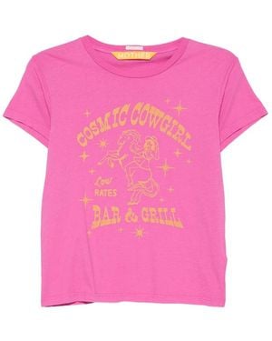 Mother Graphic-Print T-Shirt - Pink