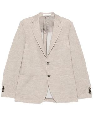 Tagliatore Single-Breasted Blazer - Natural