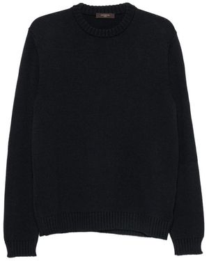 ZANONE-SLOWEAR Crew-Neck Jumper - Black